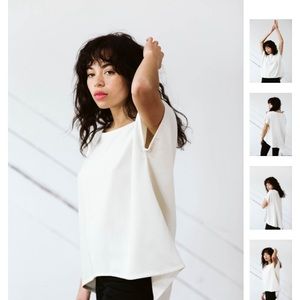 Alta Top in Raw Silk in S/M